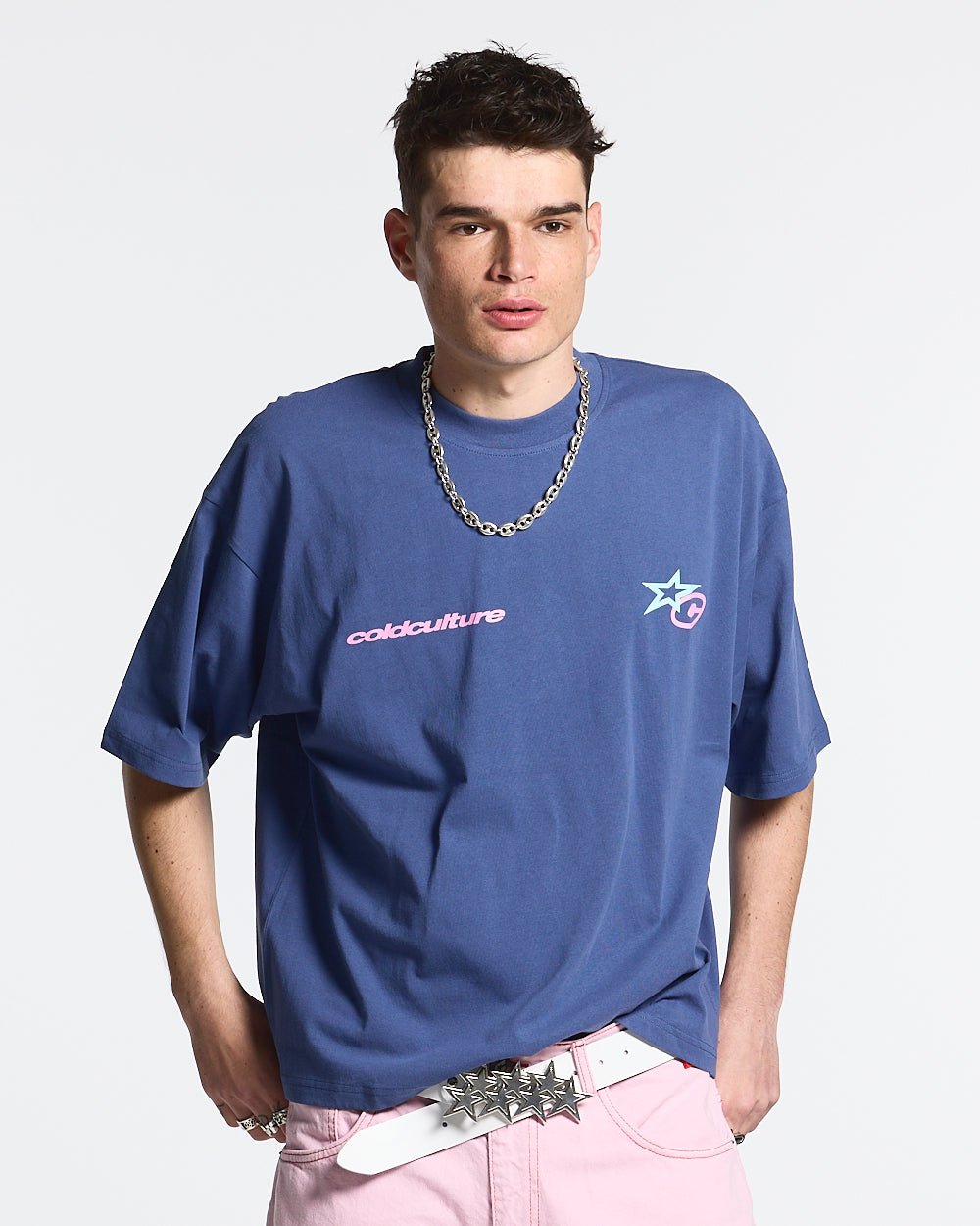 LOVERS POOL TEE COASTAL BLUE